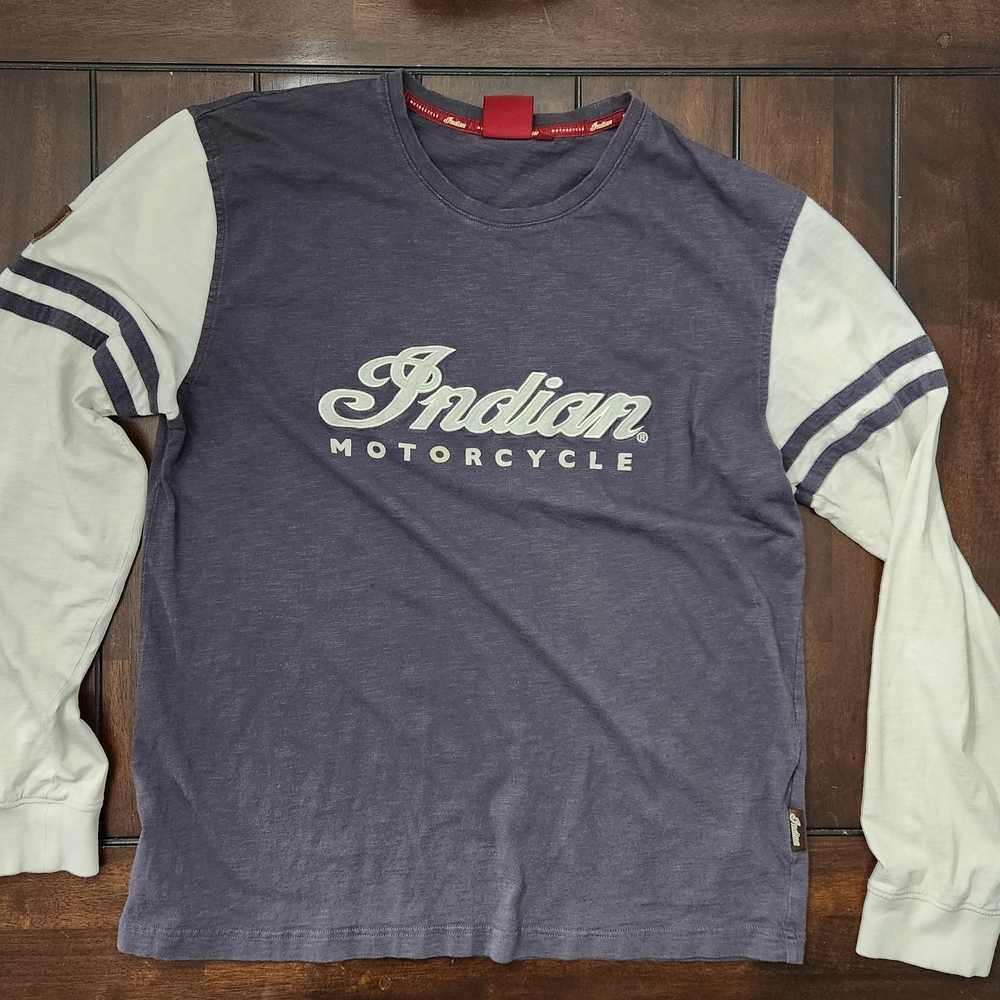 Indian Motorcyle Wrecking Crew Sturgis 2017 Long Sleeve Tee